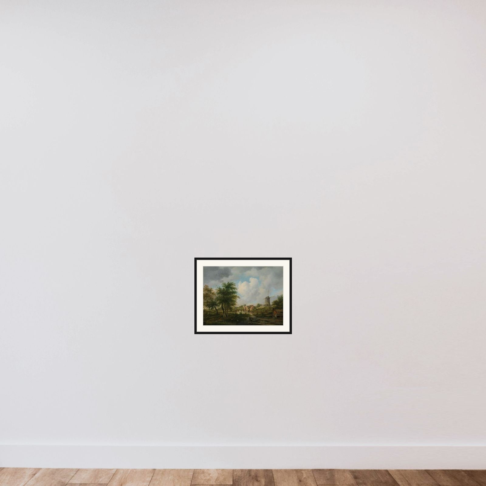 City Gate framed — shown to scale