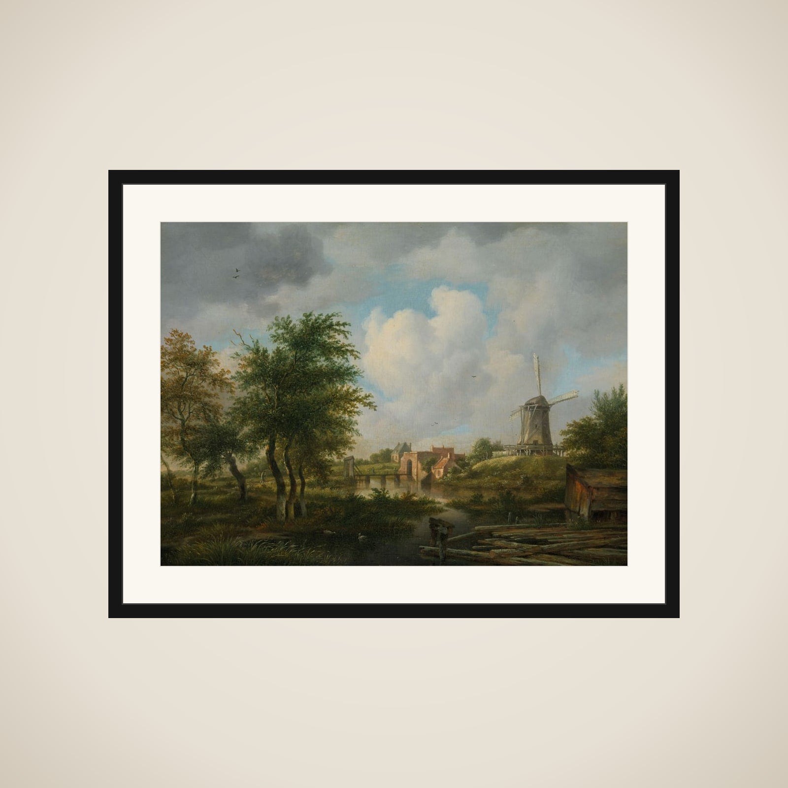 City Gate framed