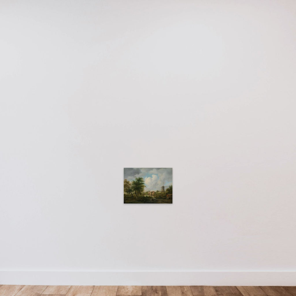 City Gate unframed — shown to scale