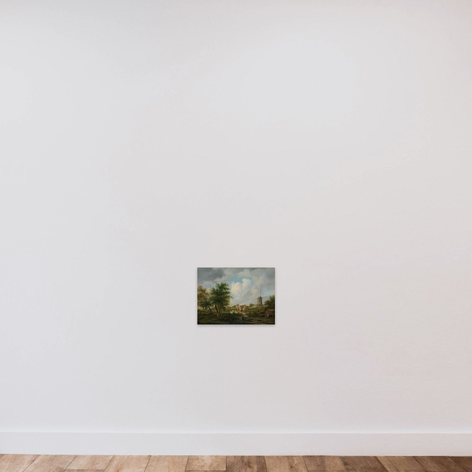 City Gate unframed — shown to scale