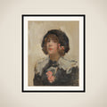 Portrait of a Woman framed