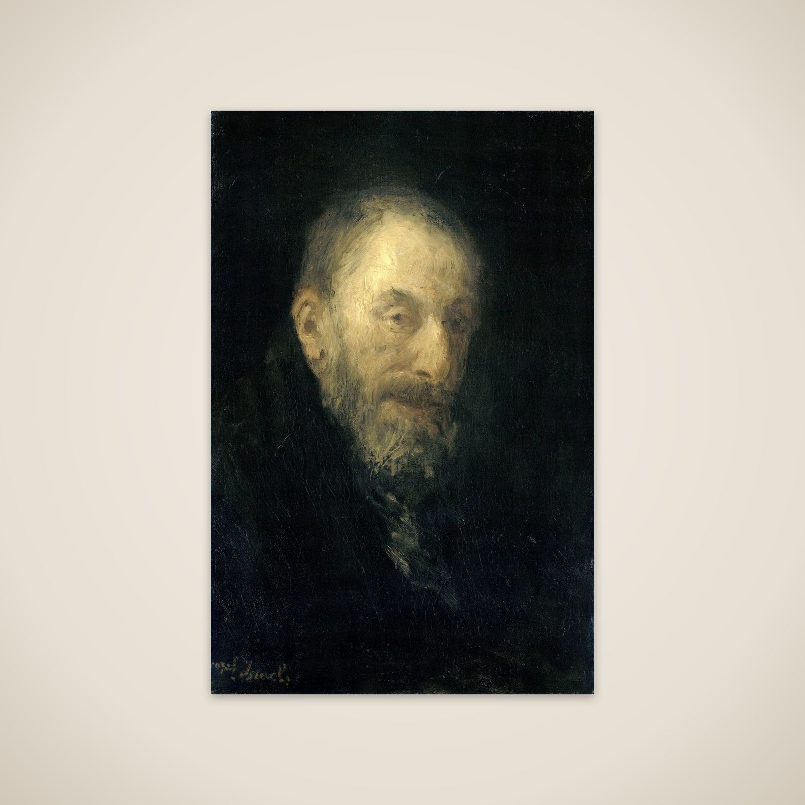 'Old Isaac' unframed print