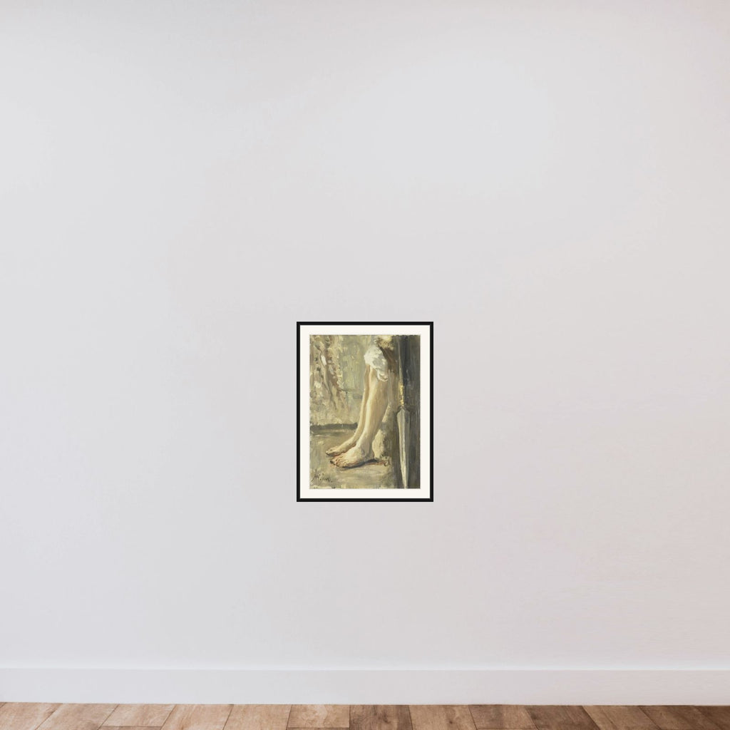 David's Legs framed — shown to scale