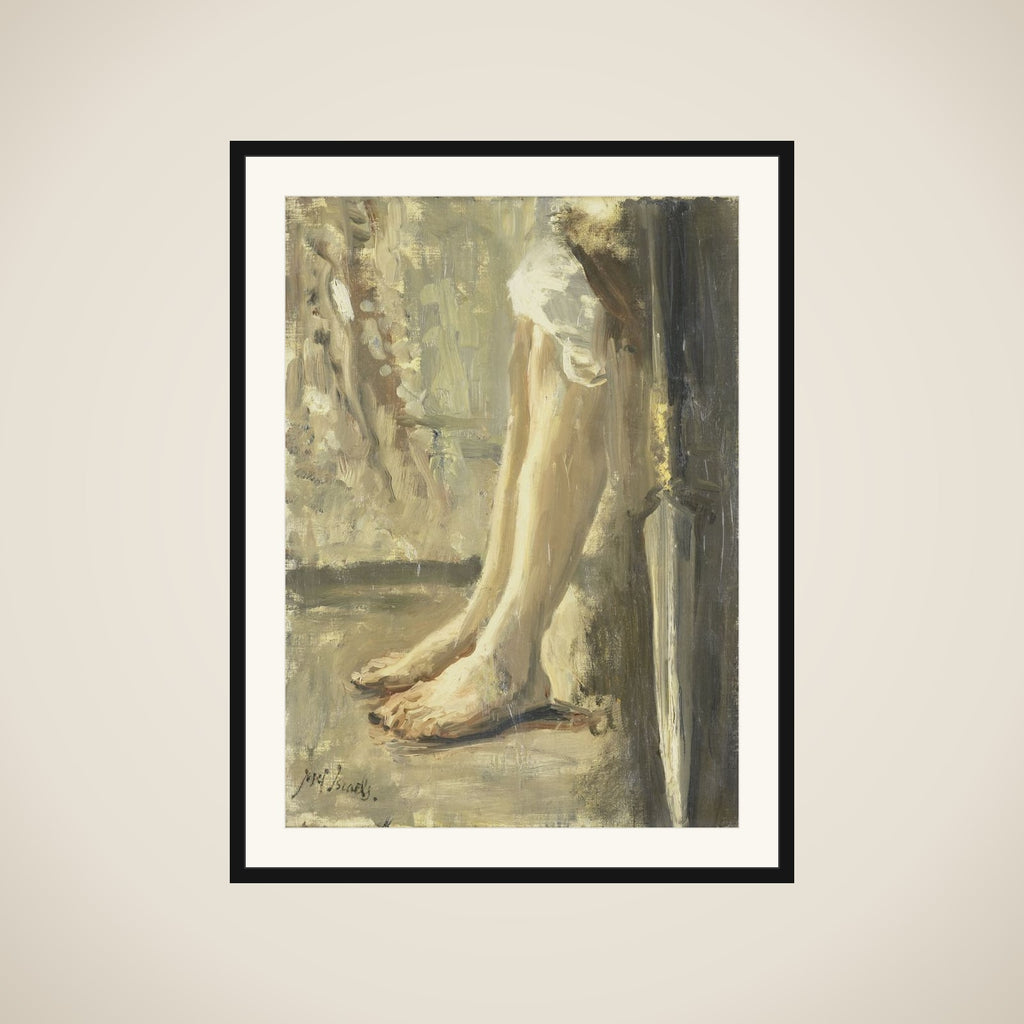 David's Legs framed