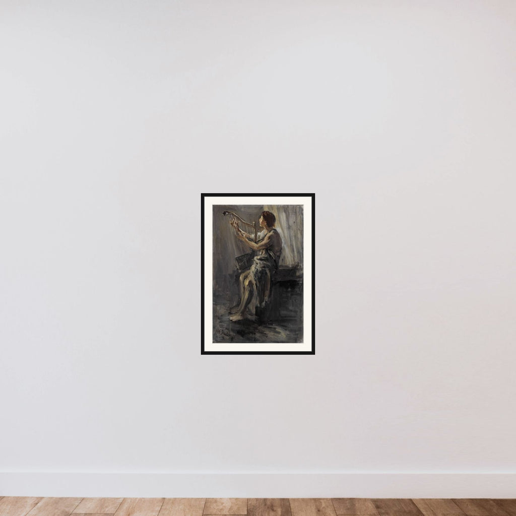 David framed — shown to scale