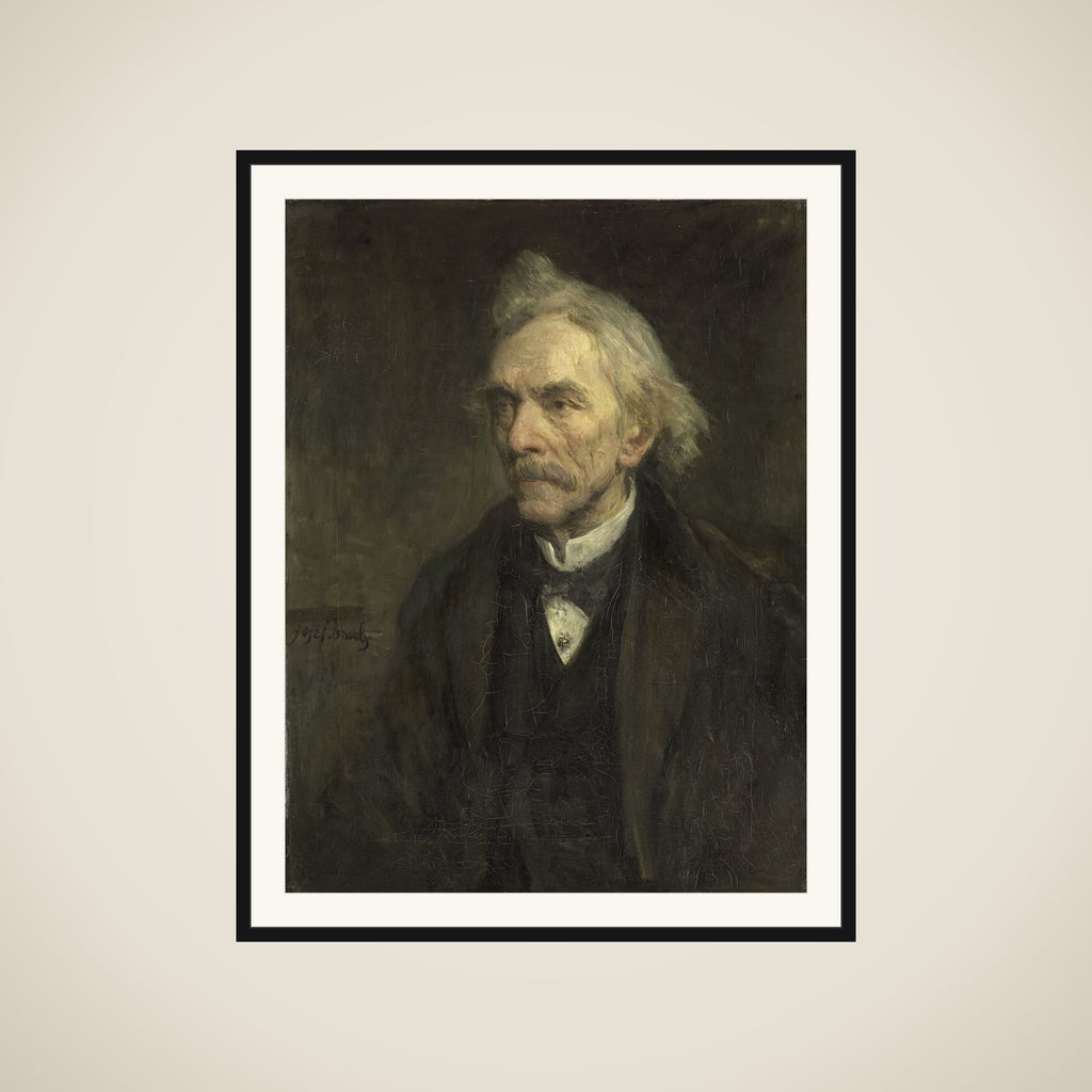 Louis Jacques Veltman (1817-1907).  Actor framed