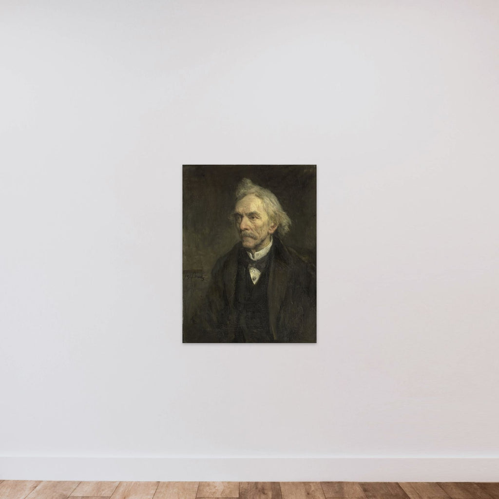 Louis Jacques Veltman (1817-1907).  Actor unframed — shown to scale