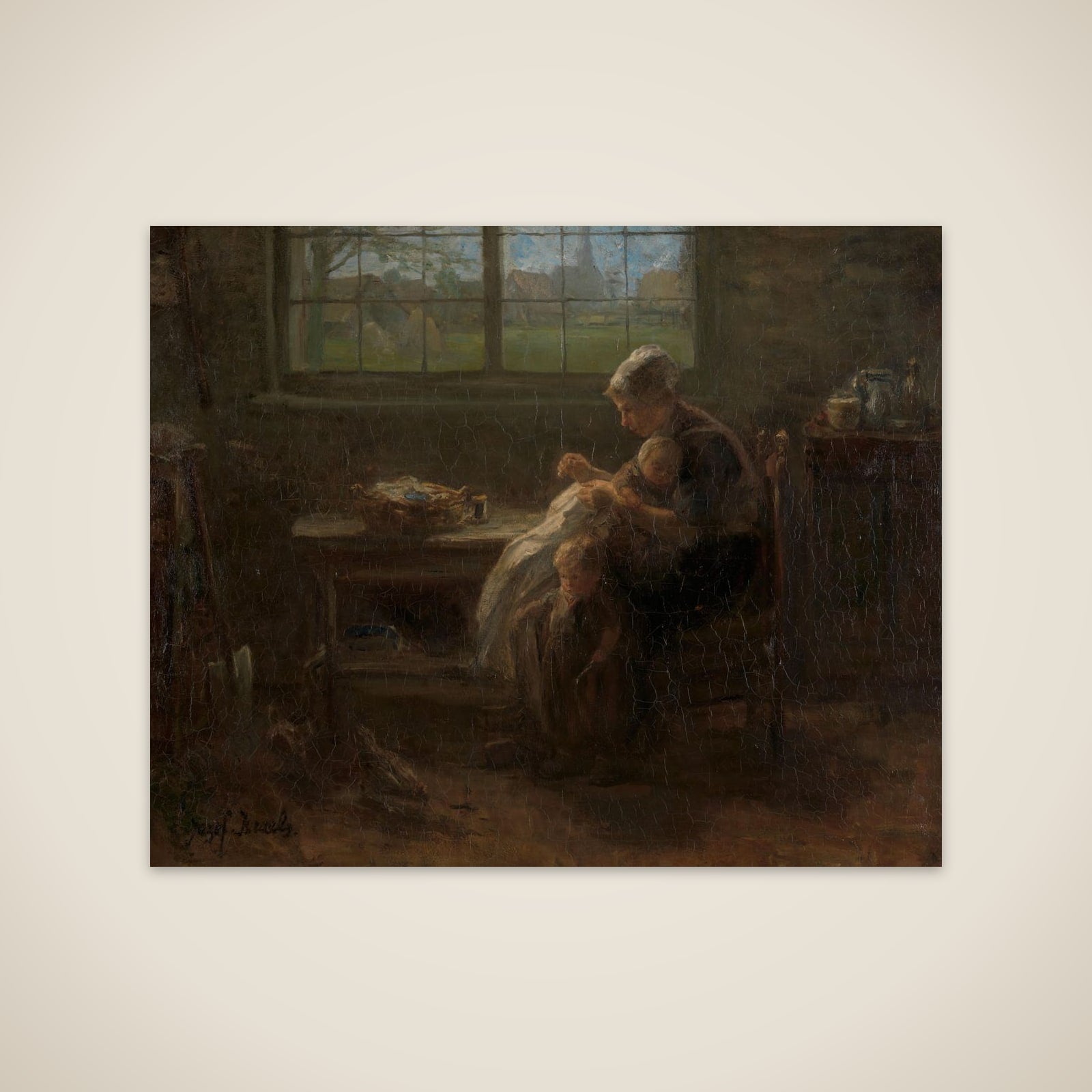 'The Joy of Motherhood' unframed print
