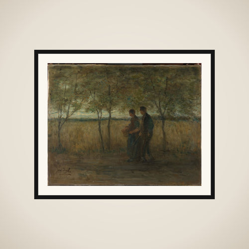 'Turning homewards' framed