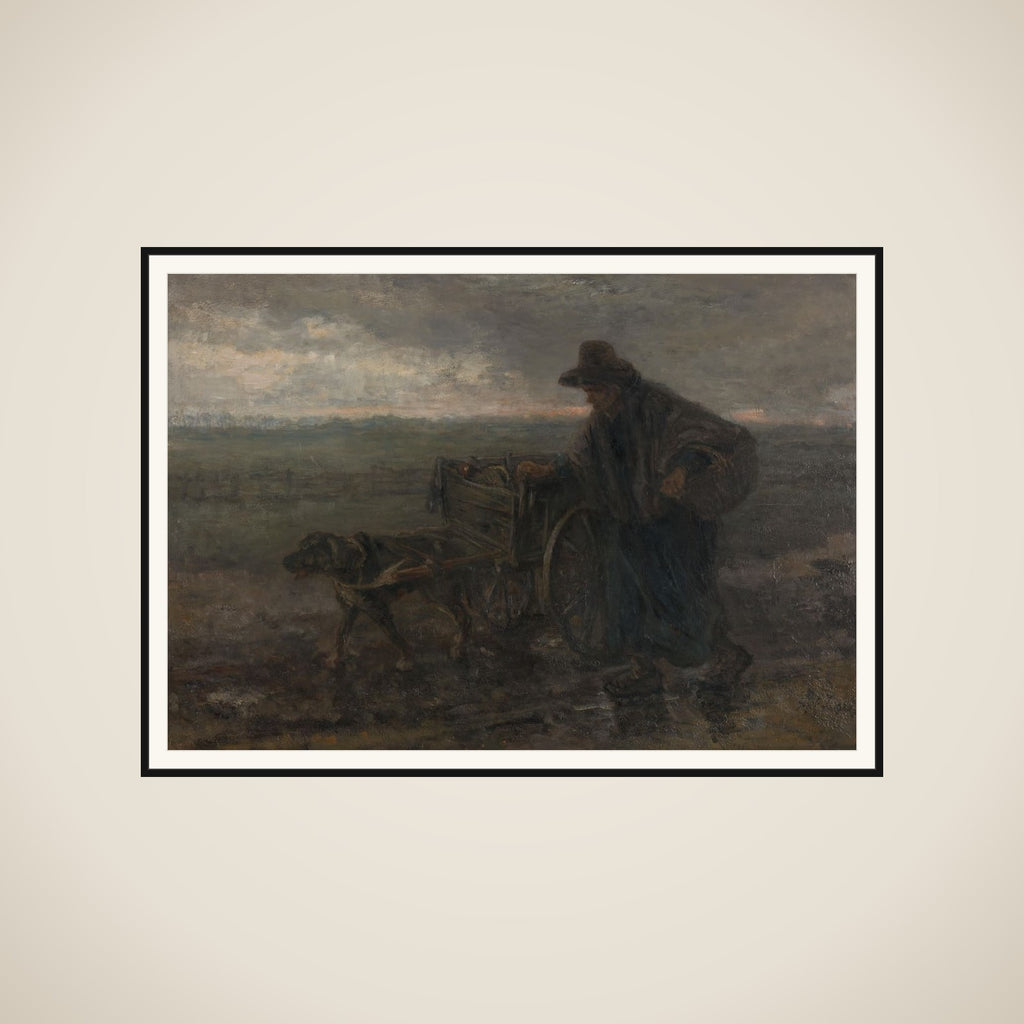 On Country Roads and Fields framed