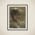 Study of Sijtje van Bemmel (1880-1963) framed