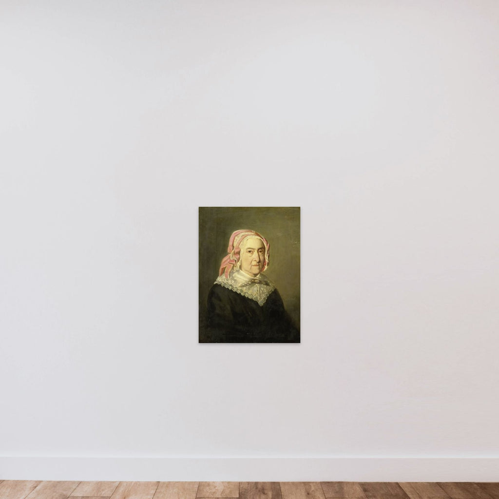 Sientje Nijkerk-Servaas at the age of 90, 1857 unframed — shown to scale