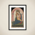 Madonna of Humility framed