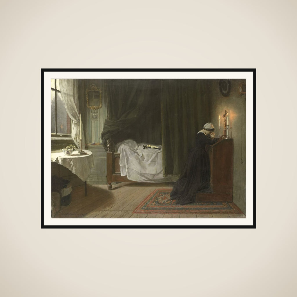 Prayer for the Deceased framed
