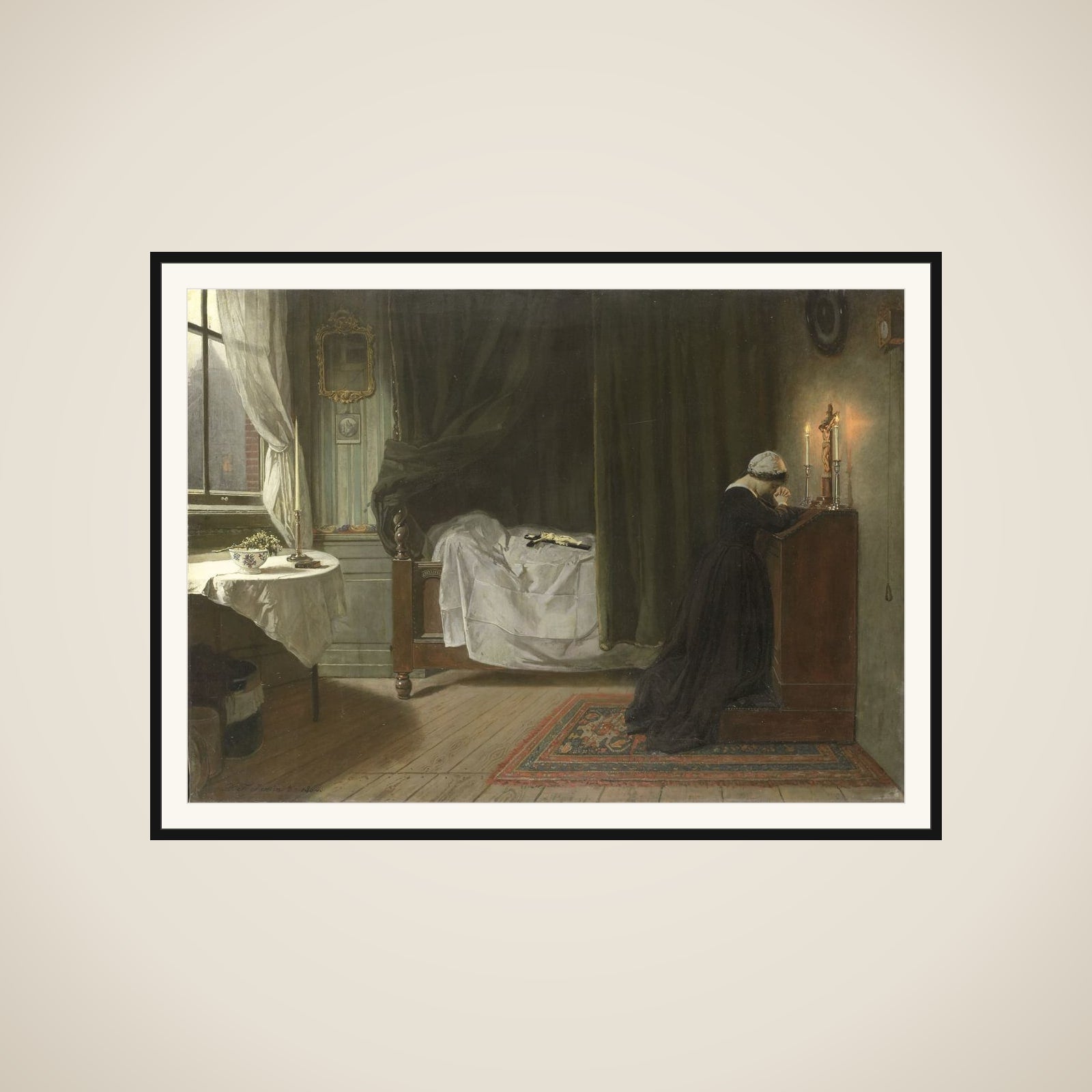 Prayer for the Deceased framed