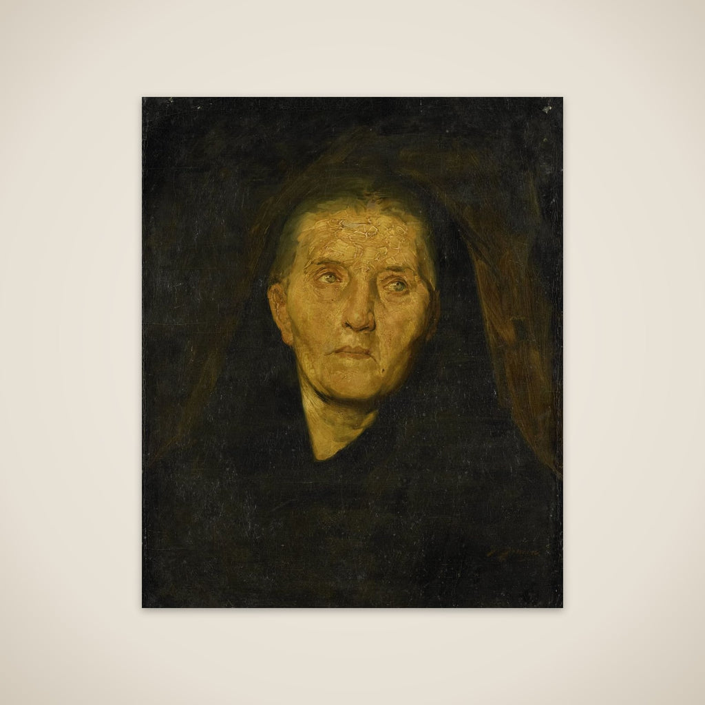 The Mourning Widow unframed print