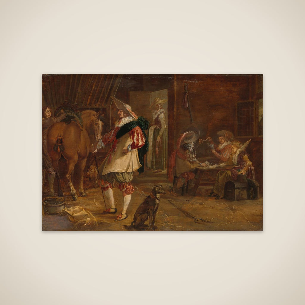 A Guard House unframed print