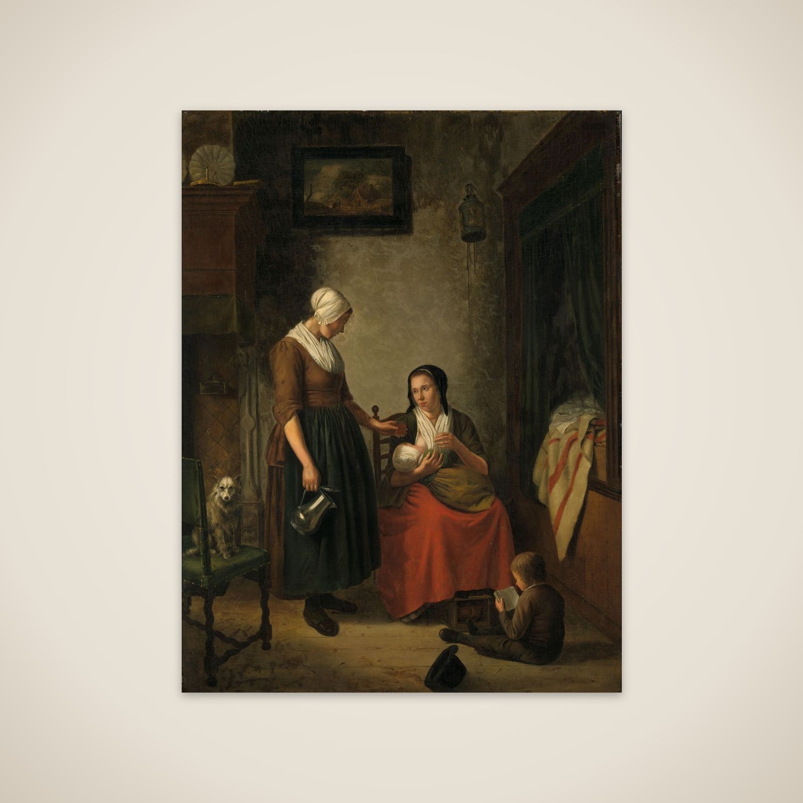 'Good Neighbors' unframed print