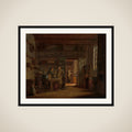 The Distillery of Apothecary A. d'Ailly framed