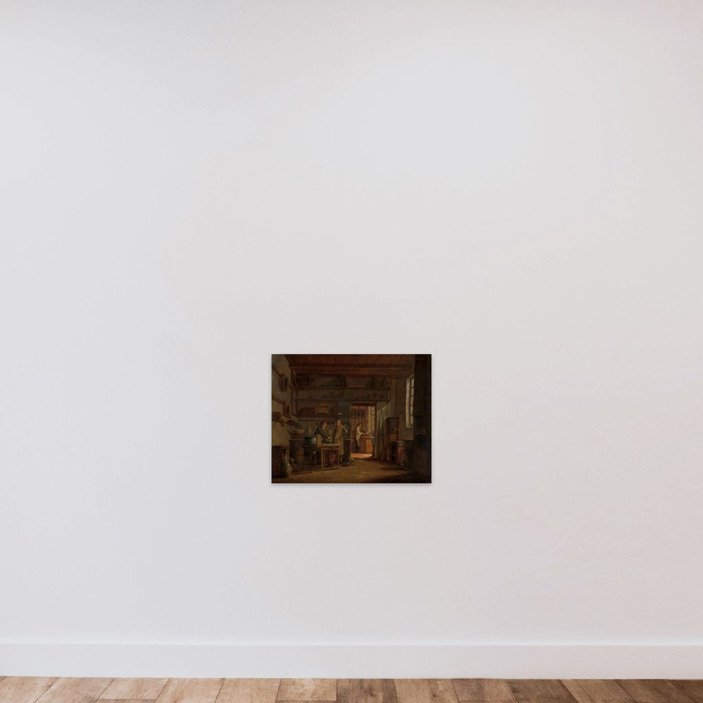 The Distillery of Apothecary A. d'Ailly unframed — shown to scale