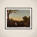 The Fox Hunt framed