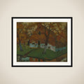 Farm in the Province of North Holland framed
