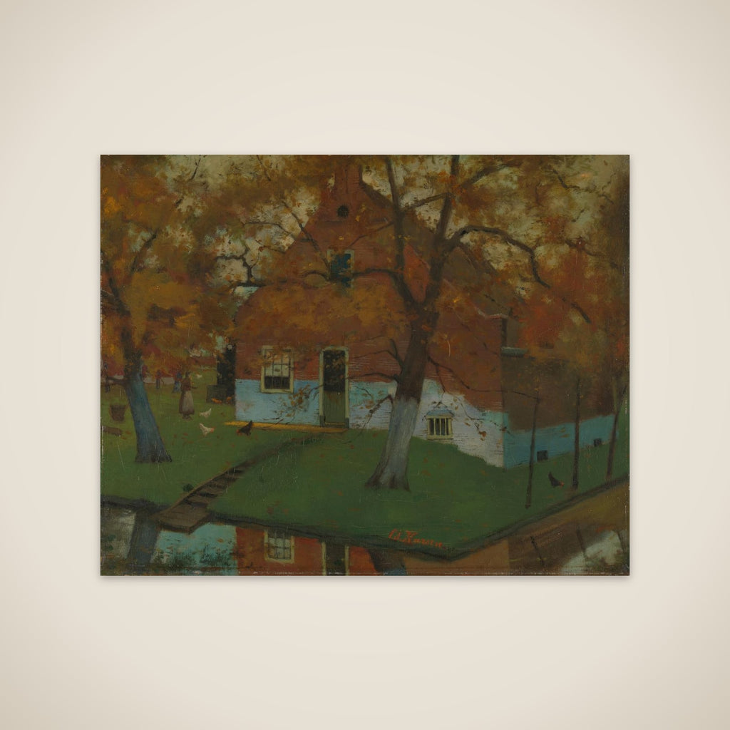 Farm in the Province of North Holland unframed print