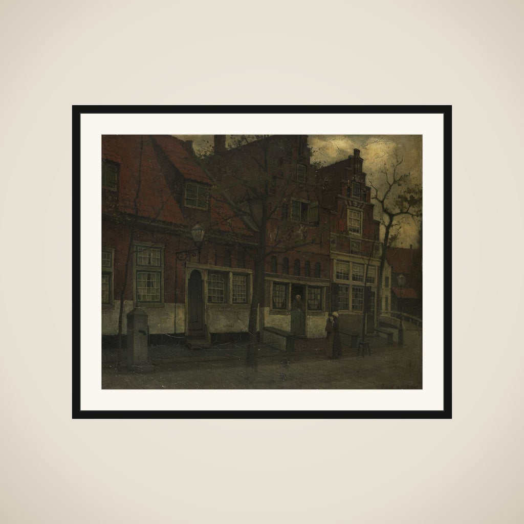Houses on the Breedstraat, Enkhuizen framed