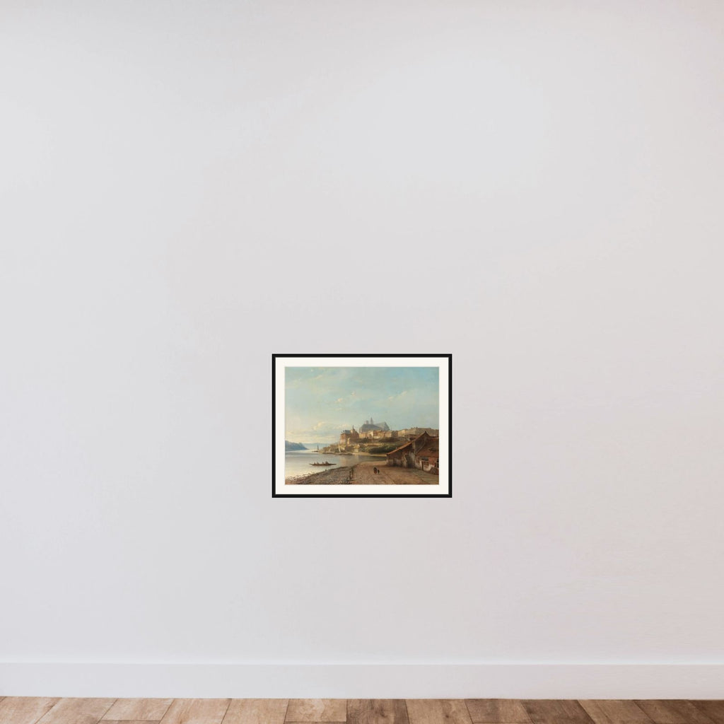 Rhine Fantasy framed — shown to scale