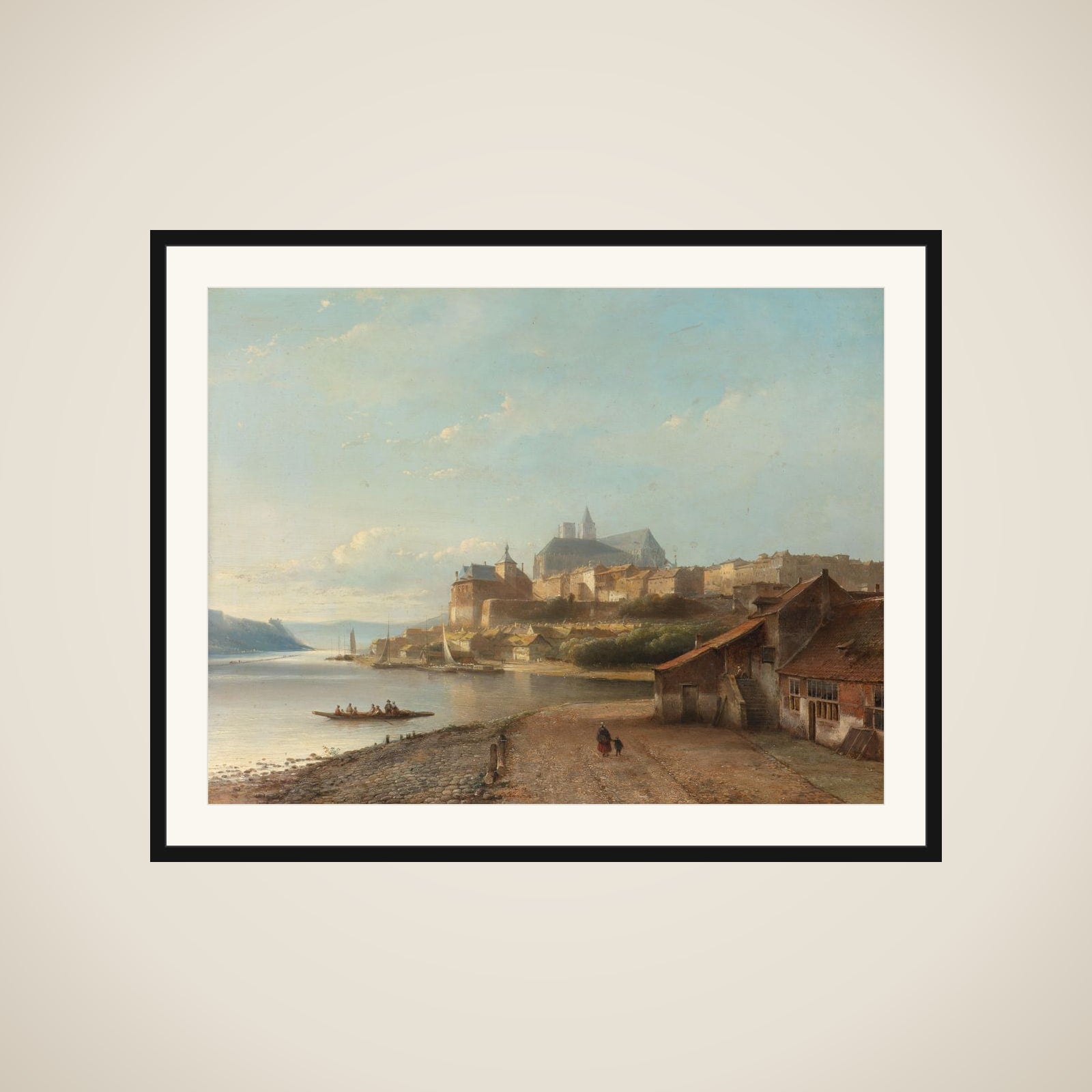 Rhine Fantasy framed