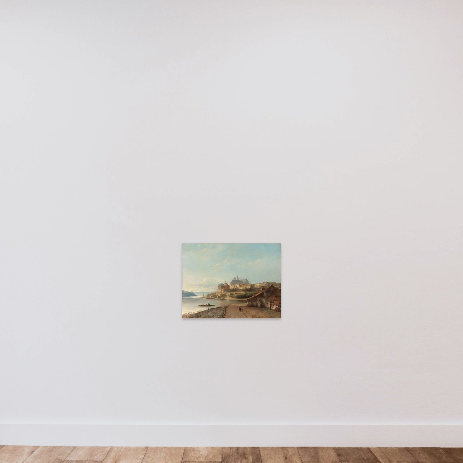 Rhine Fantasy unframed — shown to scale