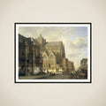 View in a Town framed