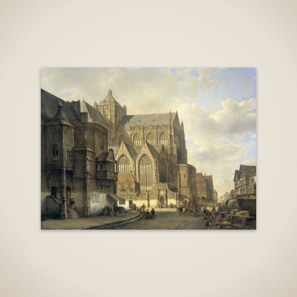 View in a Town unframed print