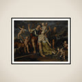 Allegory of Peace framed
