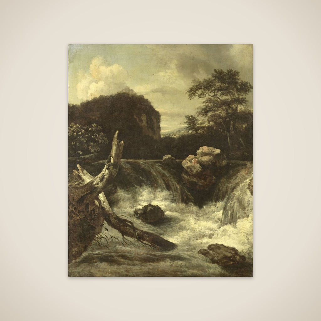 A Waterfall unframed print