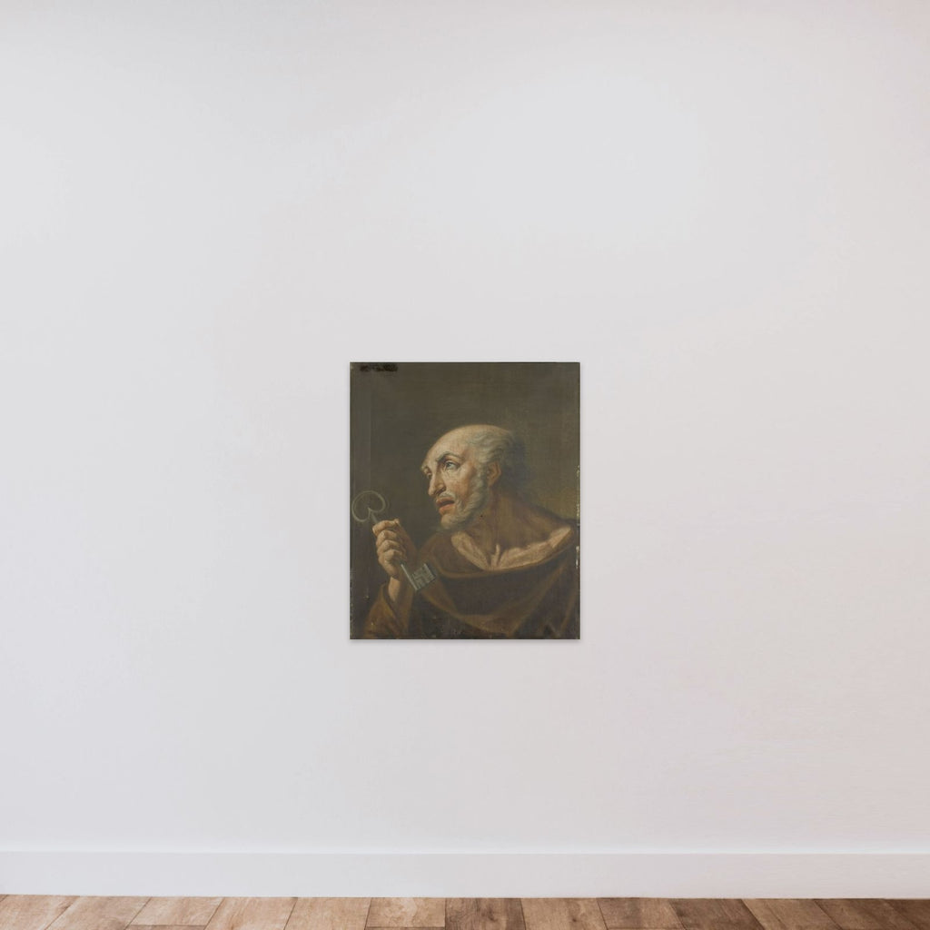 St Peter unframed — shown to scale