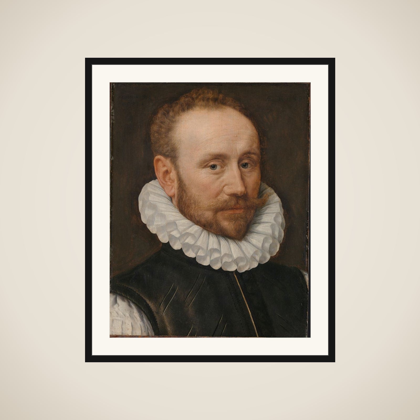 Portrait of a Man framed