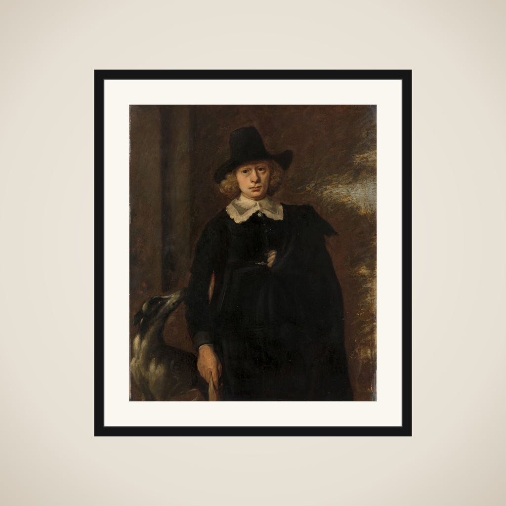 Portrait of a Man framed