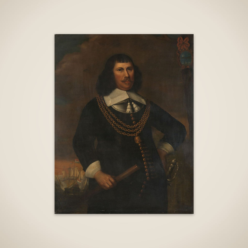 Pieter Florisz (ca. 1605-58), Vice-Admiral of the Northern District unframed print