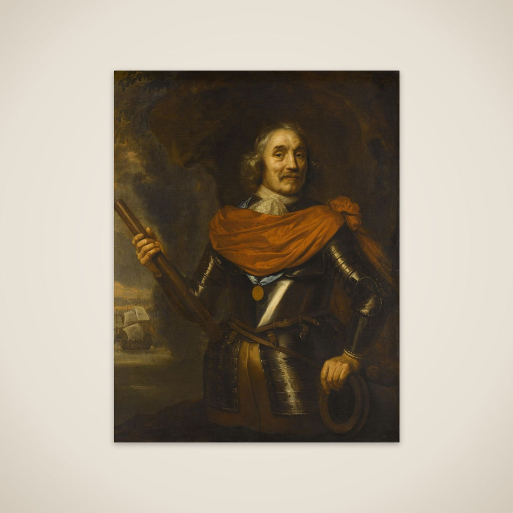 Maerten Harpertsz Tromp (1598-1653), Vice Admiral unframed print