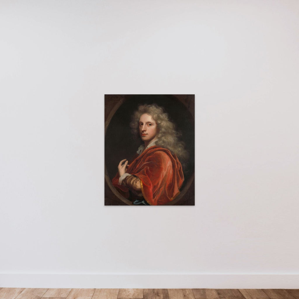 Self-Portrait unframed — shown to scale