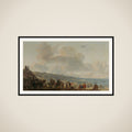The Departure of Charles II of England from Scheveningen, 2 June 1660 framed