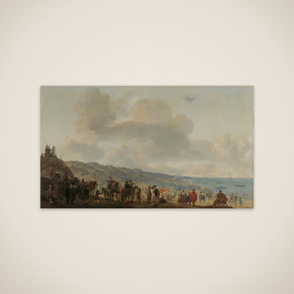 The Departure of Charles II of England from Scheveningen, 2 June 1660 unframed print