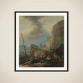 Italian Harbor framed