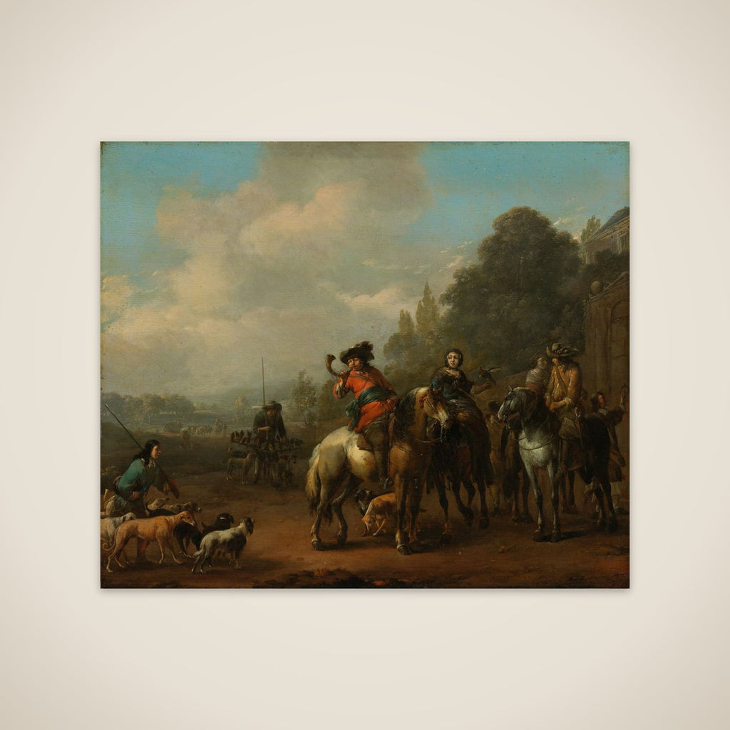 The Return from the Hunt unframed print