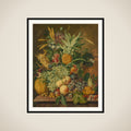Still Life with Fruit framed