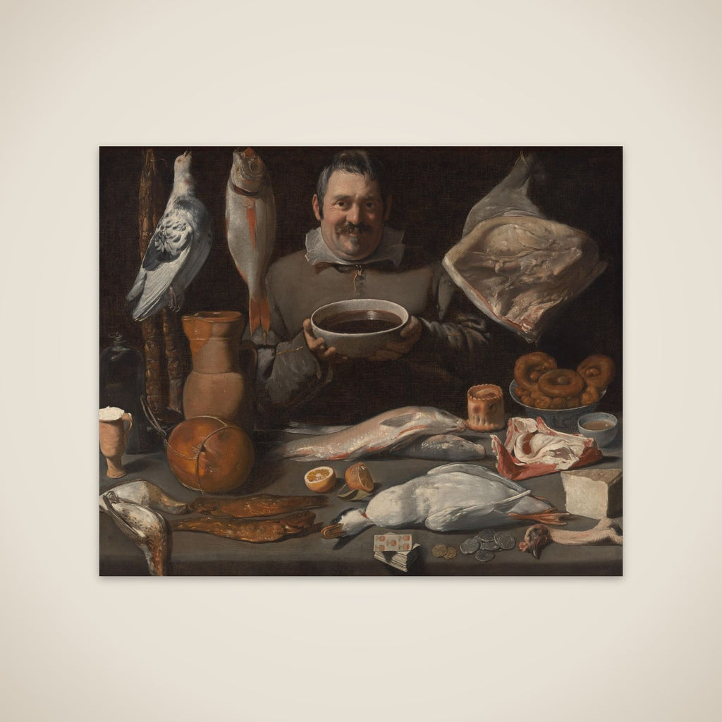 Kitchen Scene (Bodegone) unframed print
