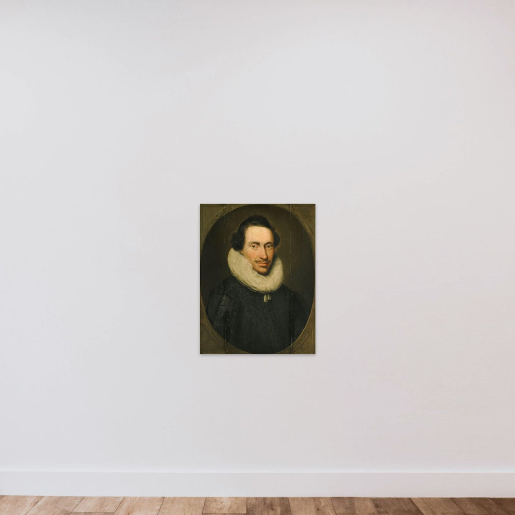 Portrait of Philippe le Mire (1596-?) unframed — shown to scale