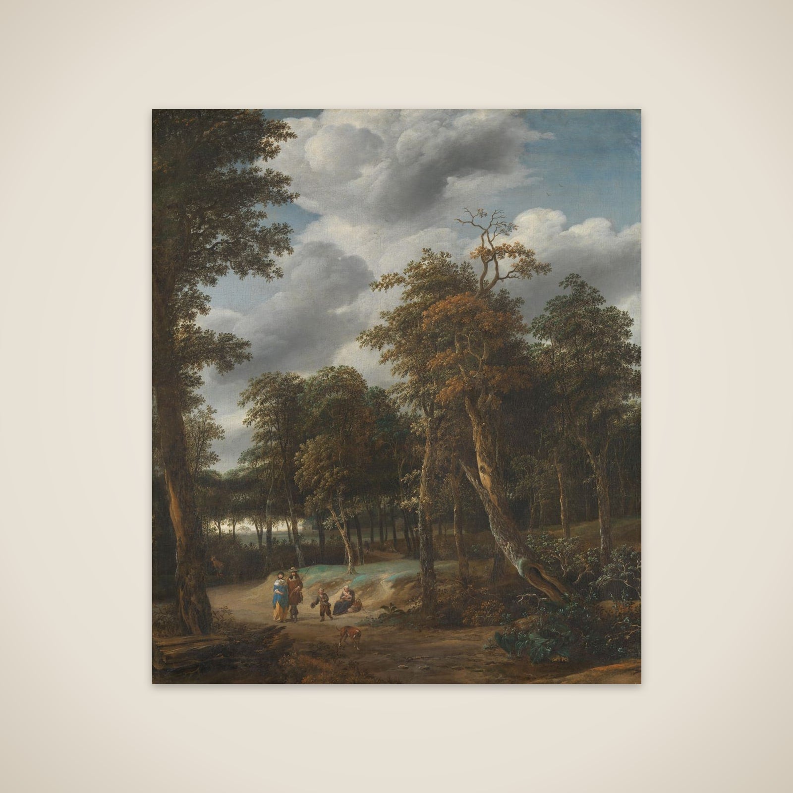 Forest Road unframed print