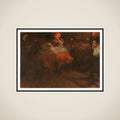 Orange Festival framed